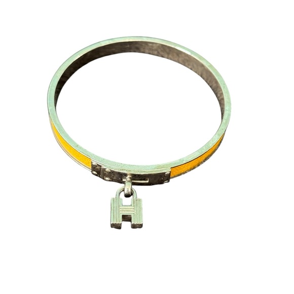 Hermes Vintage Kelly H Lock Yellow - Picture 1 of 4